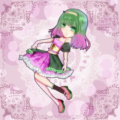 無償依頼にて受け付けたミニキャラ全身イラスト