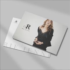 RIE JENNI様オリジナルロゴ、ポストカード