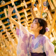 SNS用のポートレート撮影（夜のポートレート）