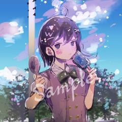 夏の制服少女