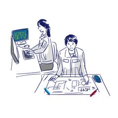 関ヶ原製作所様展示会ブース様壁画