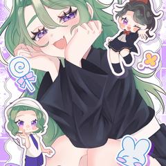友人の誕生日イラスト