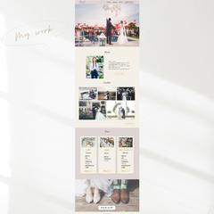 ウェディングカメラマンのホームページ制作