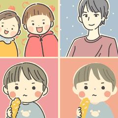 ゆるくてシンプルなイラスト