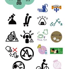 自主制作　ロゴデザイン（ピクトグラム込み）