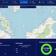 エネルギー管理ダッシュボード開発