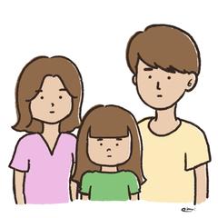 ファミリー似顔絵