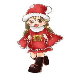 クリスマスにオリジナルキャラクターを