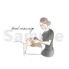 エステサロン様イメージイラスト