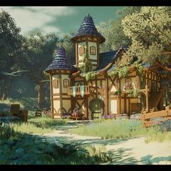 背景モデリング・ライティング作品