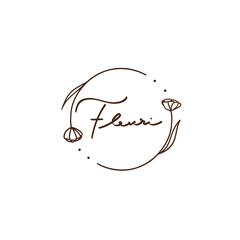 Fleuri ロゴデザイン