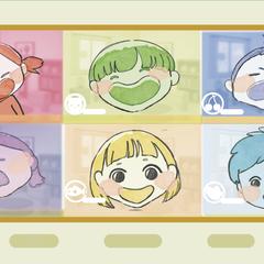 オンラインサービスのUIデザインイメージ