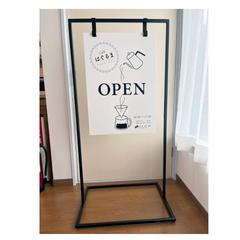 Cafeはぐるま様　看板