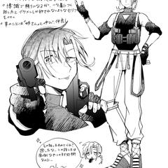 男の子のキャラデザです♥