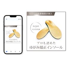 高級インソールの広告バナー