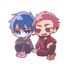 グッズ用デフォルメイラスト