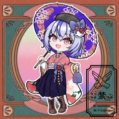 量産ちびキャラ【大正ロマン 袴】