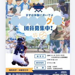少年野球　ポスター