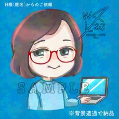 【ご依頼】似顔絵SNSアイコン・ヘッダー用イラスト