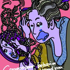 浮世絵とデジタルデザインを融合する違和感という世界観