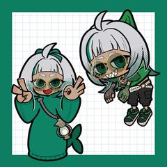 【work】ステッカー用イラスト