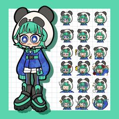 【work】配信用キャラクターイラスト制作