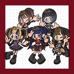 【work】記念ライブのグッズ用イラスト制作