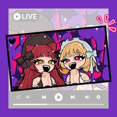 【work】歌ってみた動画 サムネイル用イラスト