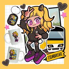【work】グッズ用イラスト制作（ステッカー／アクキーなど）