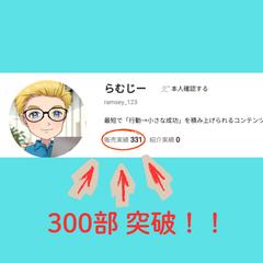 累計販売部数300部以上