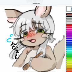 とある絵描きゲームで描いたナナチ