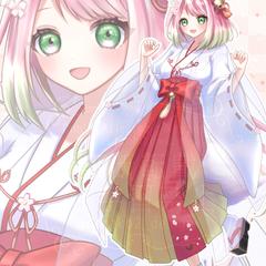 IRIAMライバー乙野葉さくら様立ち絵