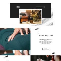 マッサージサロンのホームページ制作