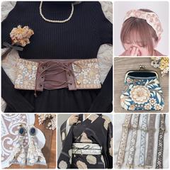 インド刺繍リボン小物