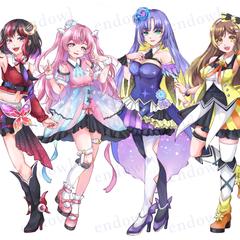 MVイラスト「一度だけの恋なら」
