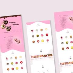 ドーナツ店舗サイト