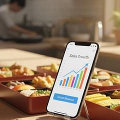 お弁当屋・パン屋向け スマホ注文システム「タノメル」