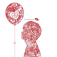 誕生日記念アート