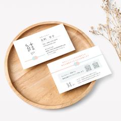 結婚相談所の名刺デザイン