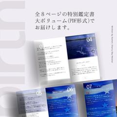 鑑定書の中身サンプル