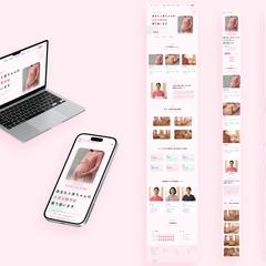 産婦人科クリニックサイトデザイン(PC/SP版)