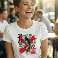 海外ウケ抜群！和風ストリートTシャツデザイン制作