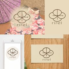 着物リメイクハンドメイド作家【rirei】様ブランドロゴ