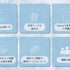 CanvaスクールのLINE公式リッチメニュー