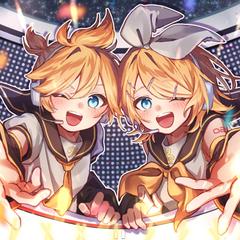 鏡音リン・レン　コンテスト用イラスト