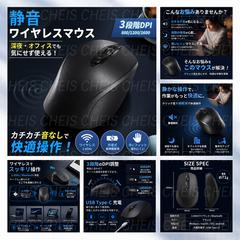 商品画像制作（ワイヤレスマウス）