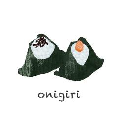 鮭と昆布のおにぎり
