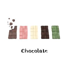 チョコレートのイラスト