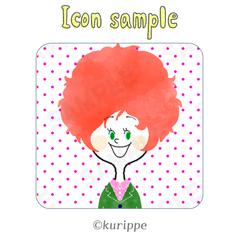 ゆるいツイッターアイコン作成⭕絵本風似顔絵描きます
