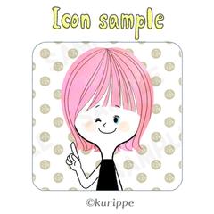 ゆるいツイッターアイコン作成⭕絵本風似顔絵描きます